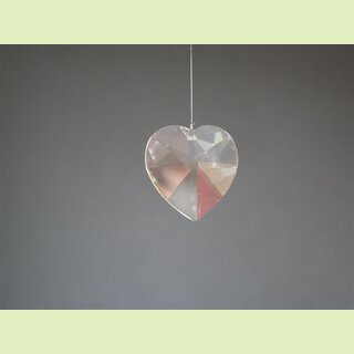 Regenbogen-Kristall Herz