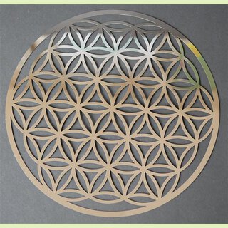 Wandschmuck Blume des Lebens