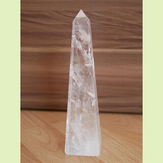 Bergkristall Obelisk