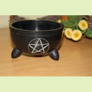 Specksteinschale Pentagramm
