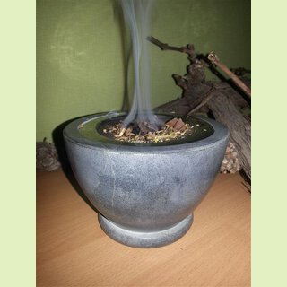 Räucherstövchen, Maroque, grau