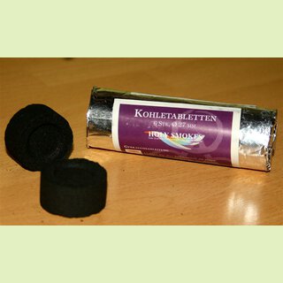 Räucherkohle, klein